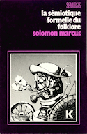Sémiotique formelle du folklore (La)